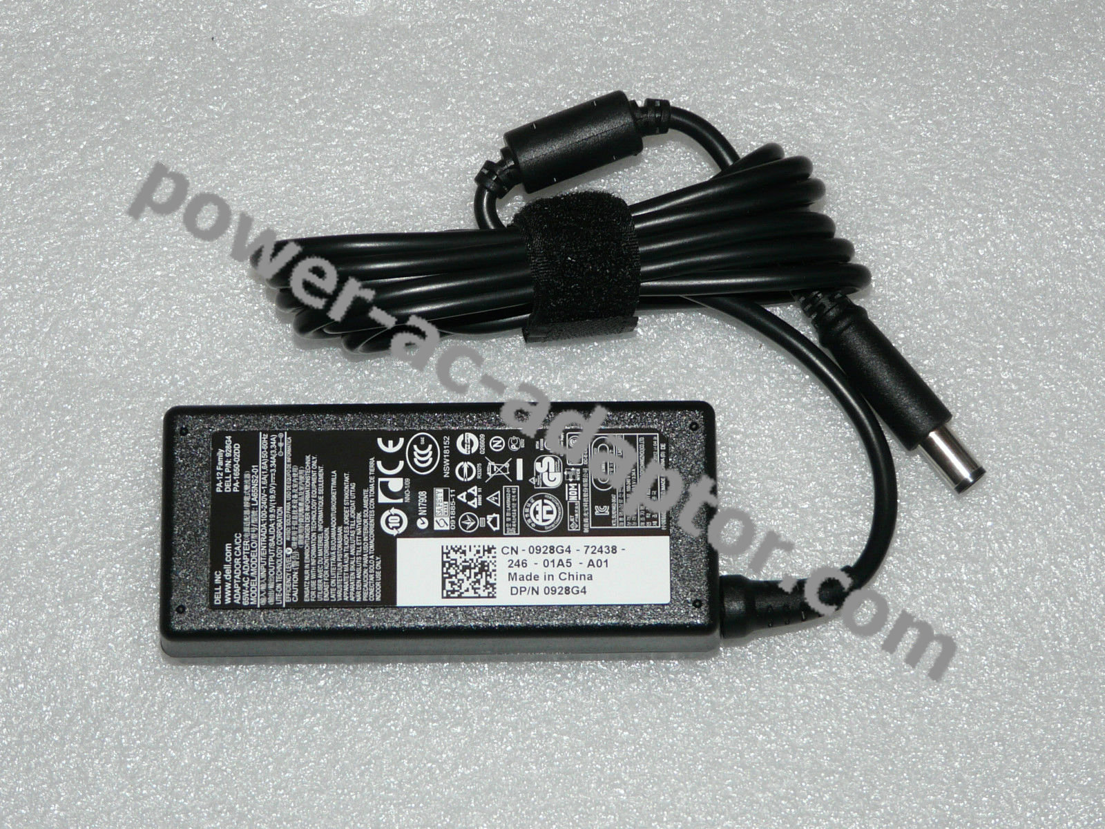 19.5V 3.34A 65W DELL Vostro A860 Ac Adapter PA-12 Family